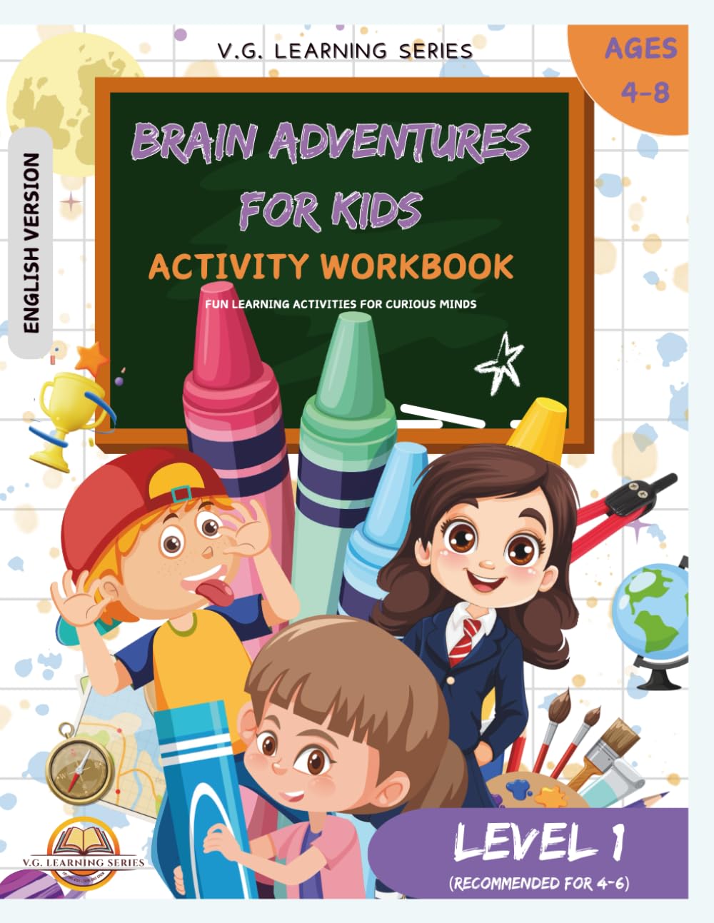 Brain Adventures for Kids: Activity Workbook for Ages 4–8