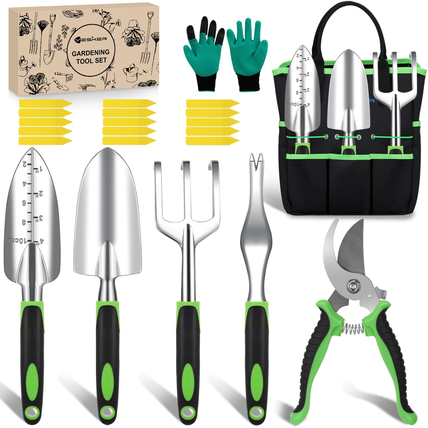 Outils de jardinage à main avec poignée ergonomique pour entretenir vos parterres