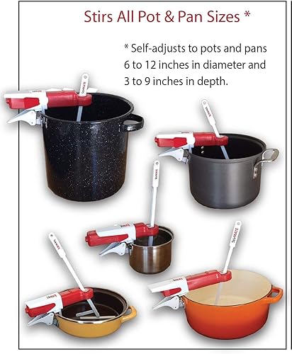 Miniatura 4 de StirMATE Agitador automático de ollas + kit de termómetro culinario