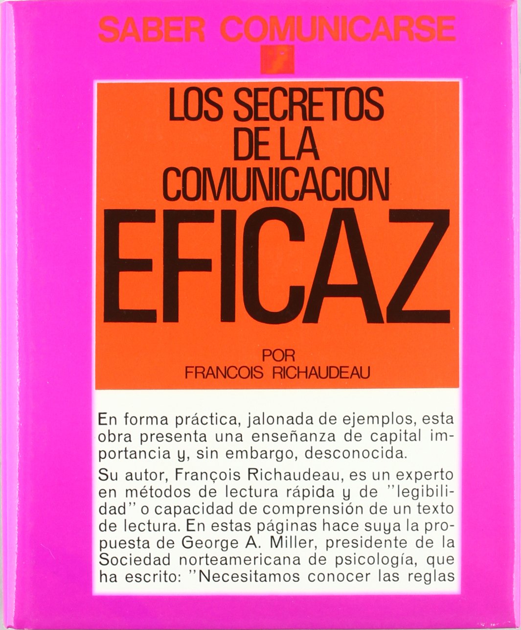 Amazon.com: SECRETOS COMUNICACION EFICAZ: 9788427110298: RICHAUDEAU, F ...