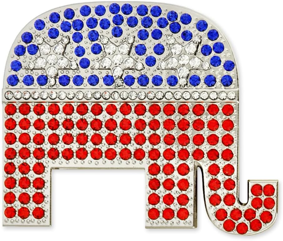 PinMart Republican Patriotic Political Lapel Pin