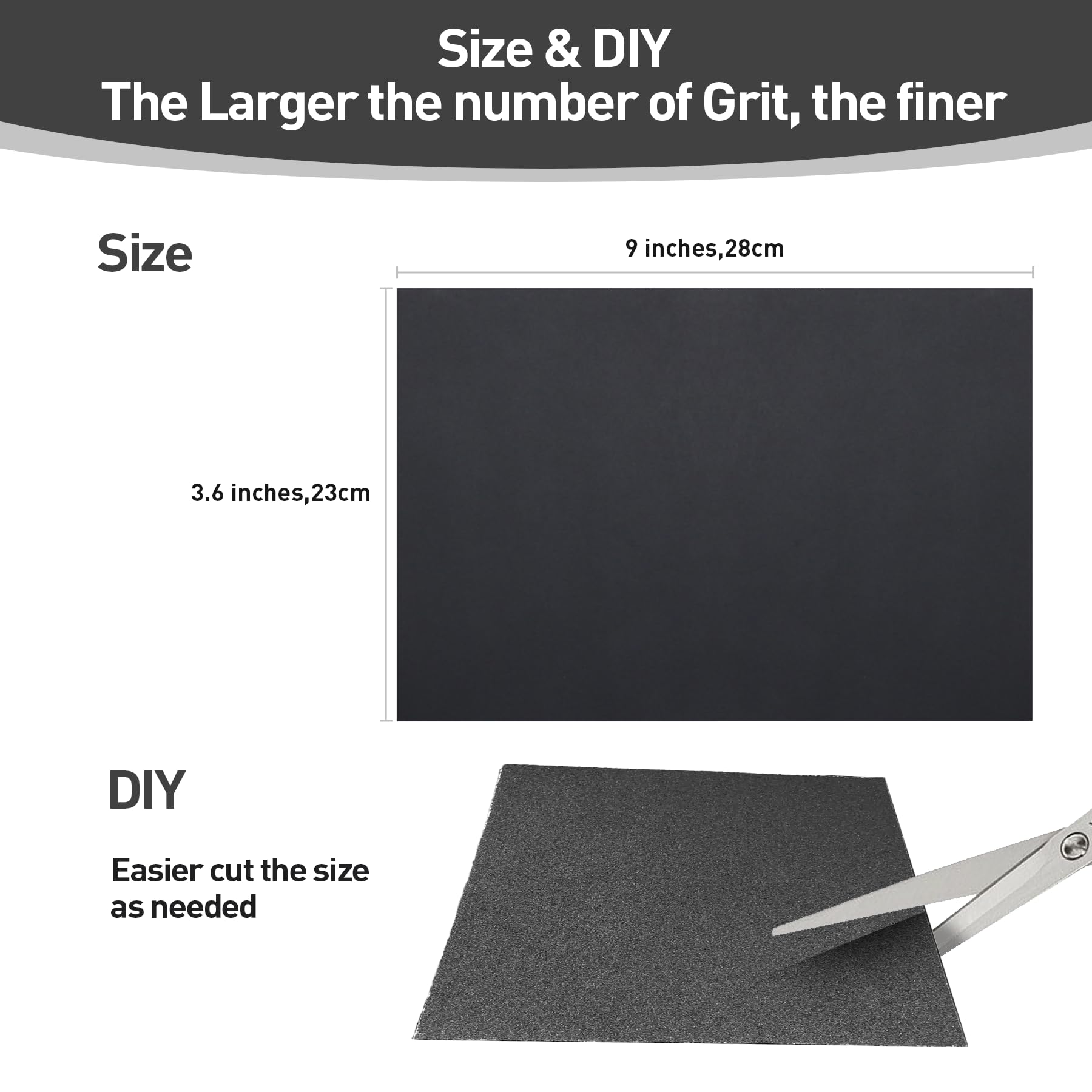 20 Sheets Sandpaper 80 To 2000 Grits Assorted - Image 4