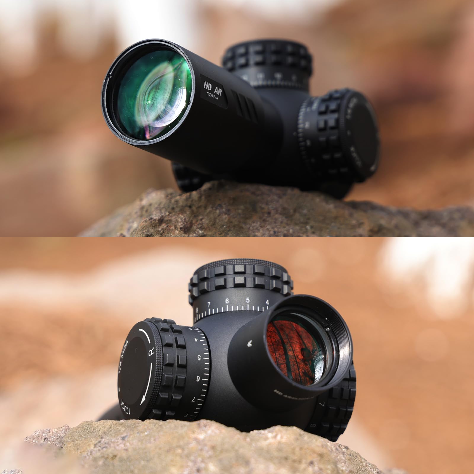 Amazon | SWAMP DEER OPTICS HD4x30IRライフルスコープ 4倍固倍定倍率