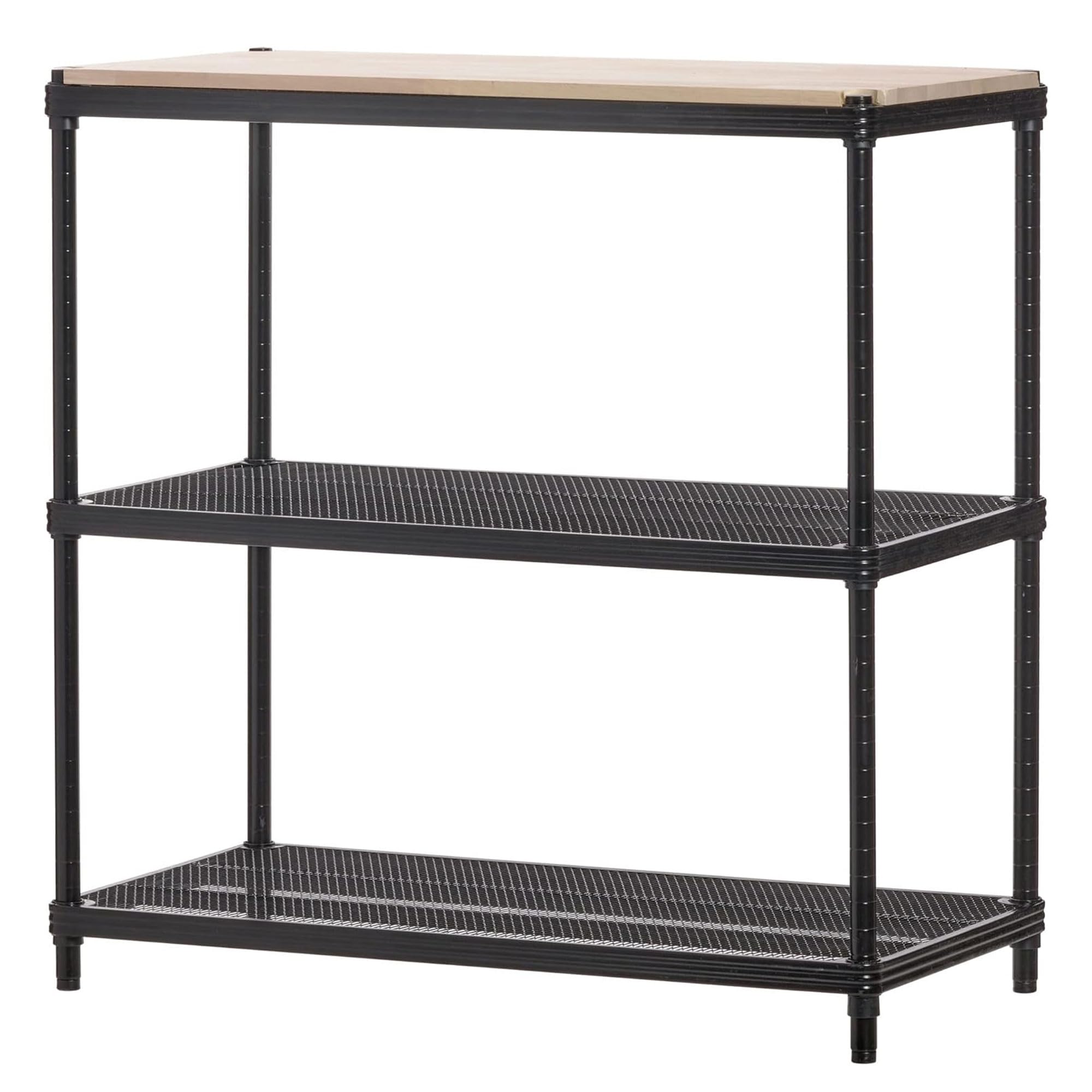 Amazon.com: Design Ideas MeshWorks Shelving Rack, Metal Mesh Shelf Unit ...