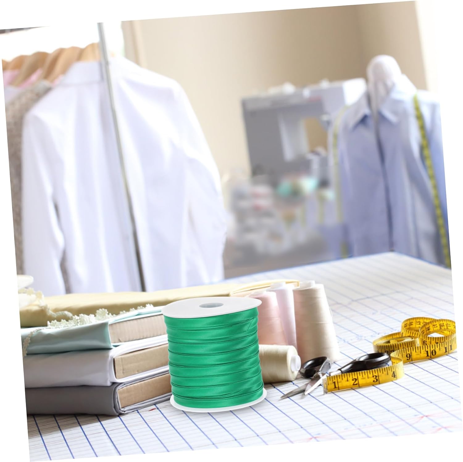 CORHAD Double Fold Bias Tape Bias Binding Tape DIY Garment Accessories Yards Sewing Ribbon for Sewing Projects