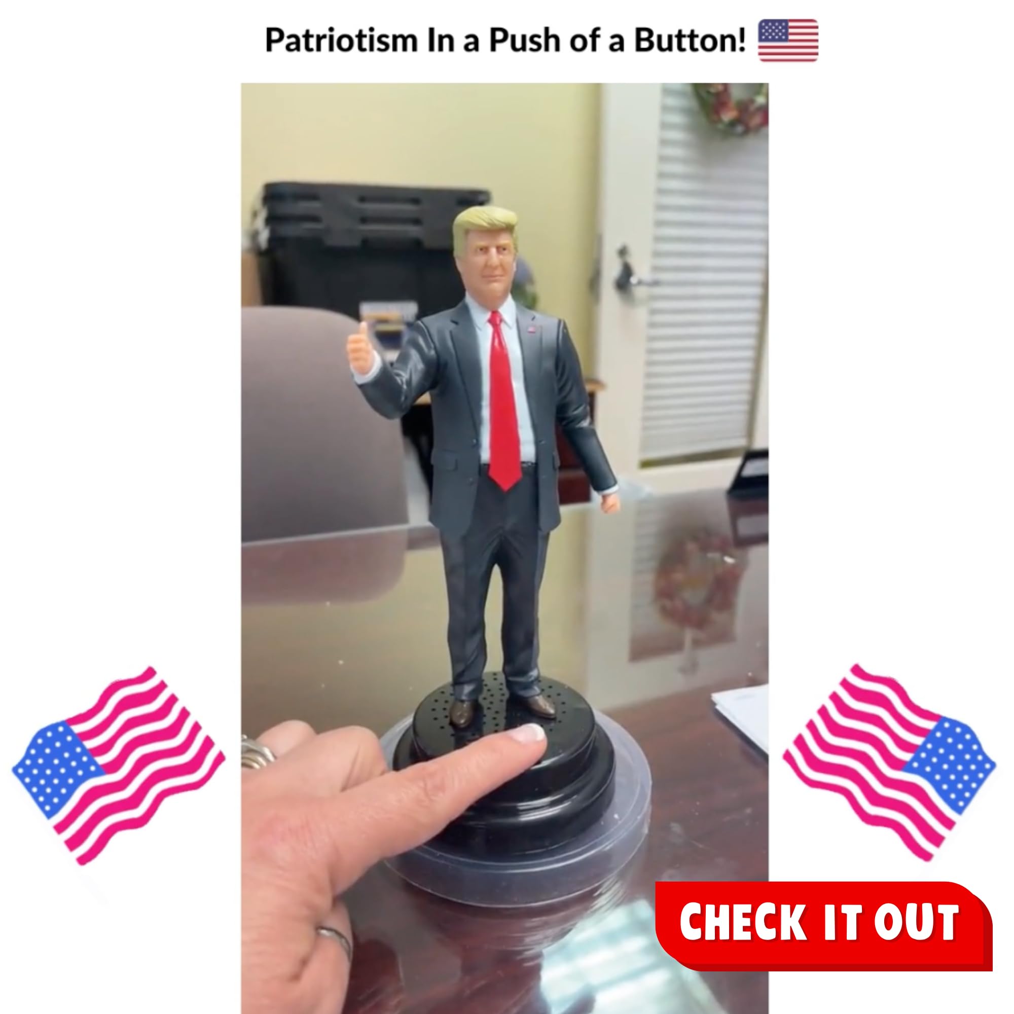 Donald Trump Talking Figure