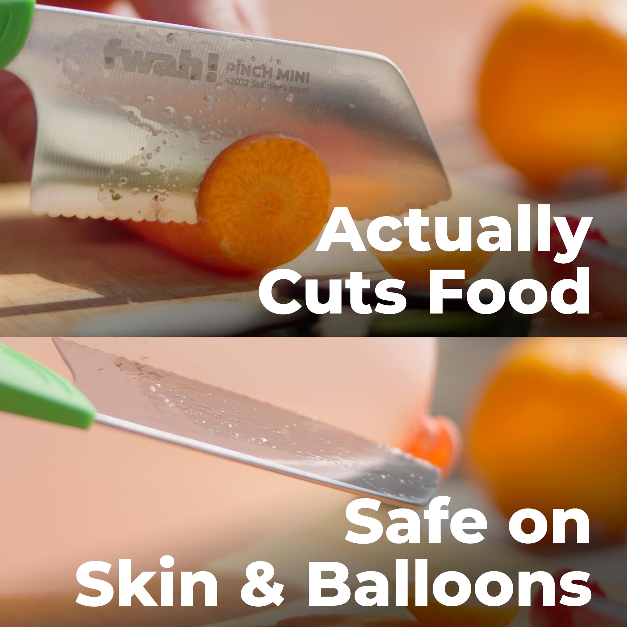 Pinch Mini Toddler Chef Knife - Safety Knife for Real Cooking, Age 3+ — Amazon image 4