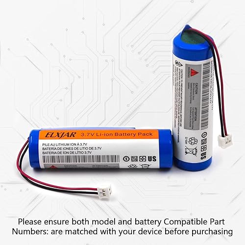 Miniatura 4 de Paquete de 2 baterías de repuesto para Wahl Clipper 5 Star Magic Clip Inalámbrico, Senior Inalámbrico, Sterling 4, Ion Litio Inalámbrico, Diseñador,