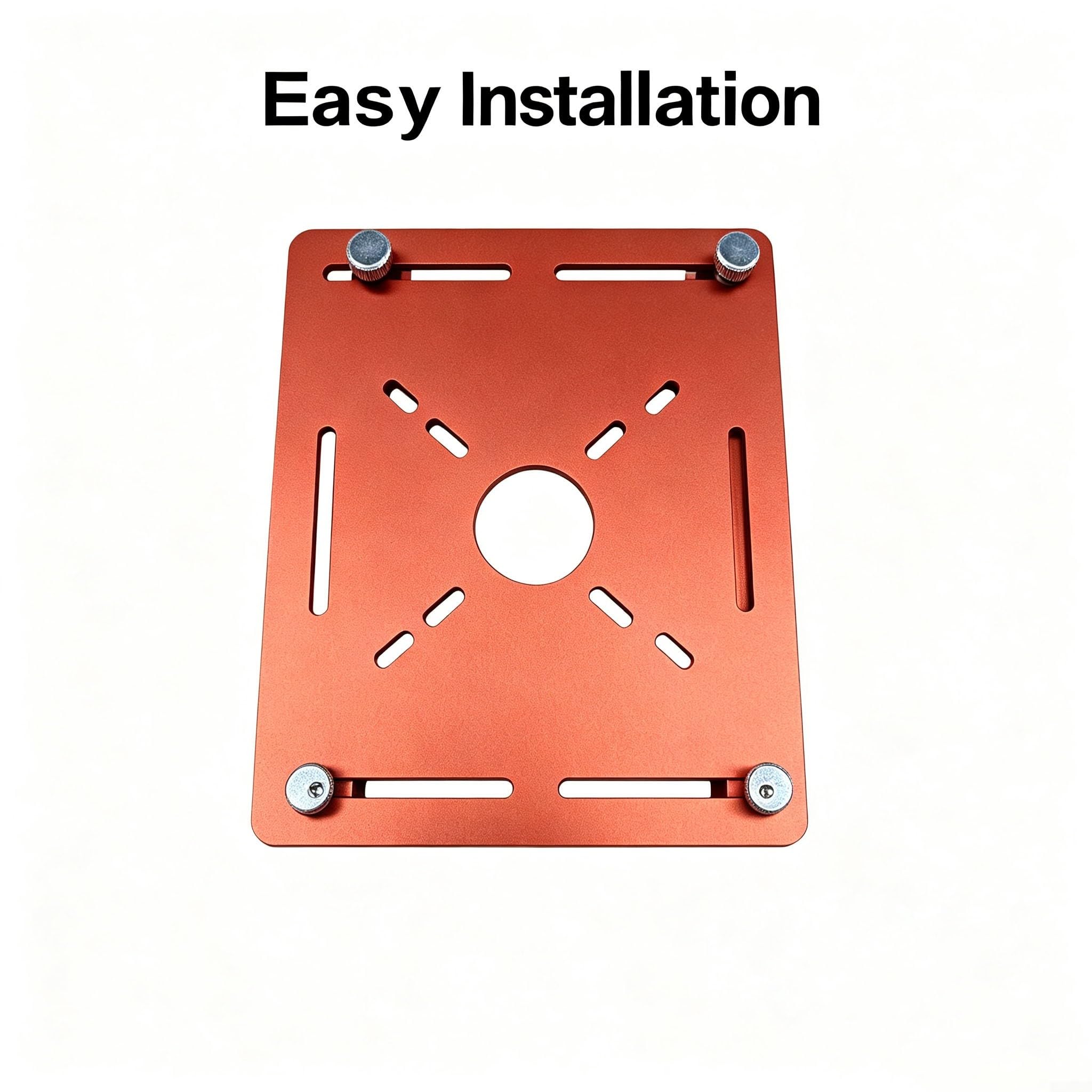 Guida per Fresatrice in Alluminio 210x168mm Taglio per preciso