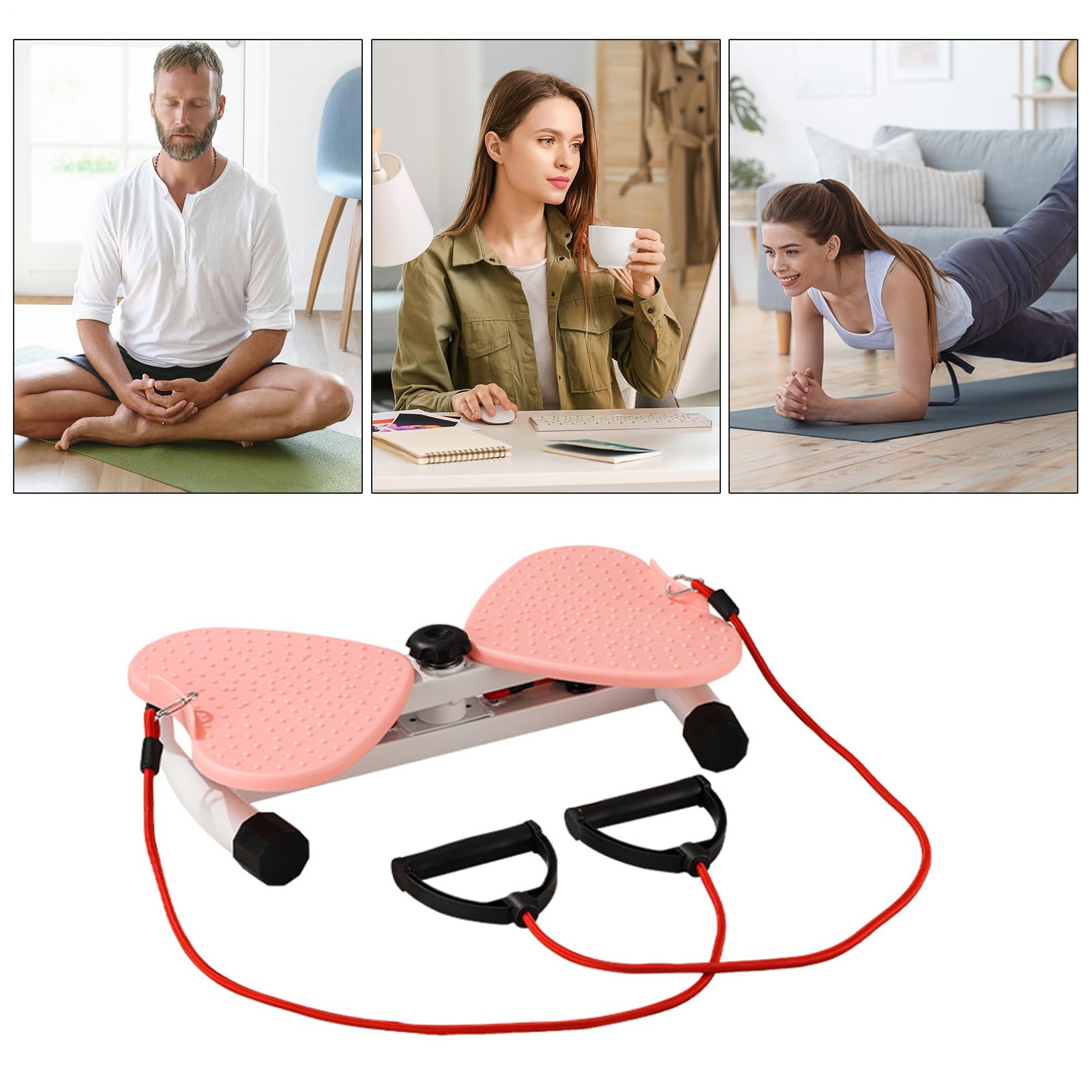 Maszyna do obracania talii, wyposażenie do treningu domowego, do treningu mięśni brzucha, do fitnessu, treningu mięśni brzucha, domu, studia fitness, dla kobiet i kobiet