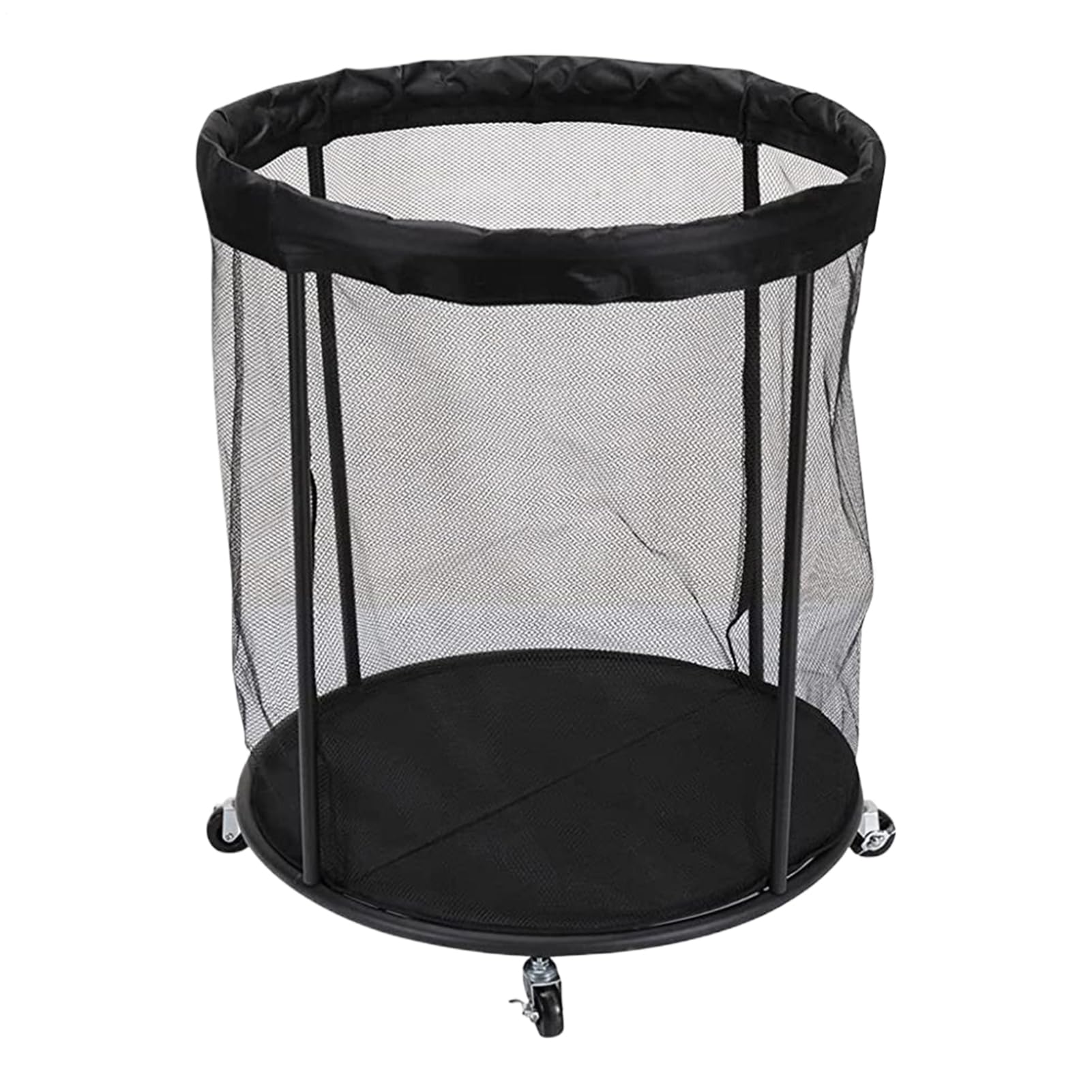 Outdoor Ball Storage | Ball Basket | Portable Container Box Organizer Basket Net for Outdoor Garden Garage Sports Pool Deck Outside