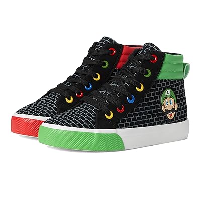 Ground Up Super Mario High Top (Little Kid/Big Kid) Boy