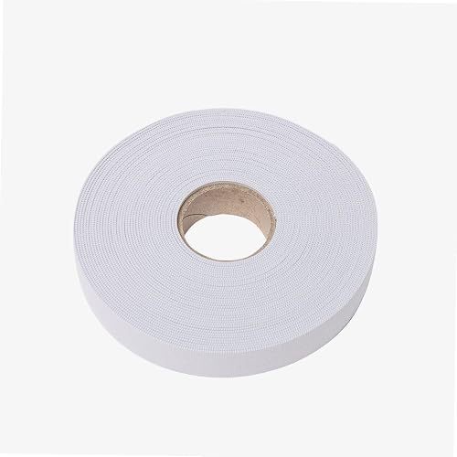 WERKA PRO Bandas elásticas Tejidas Blancas de 10 Metros 20 mm