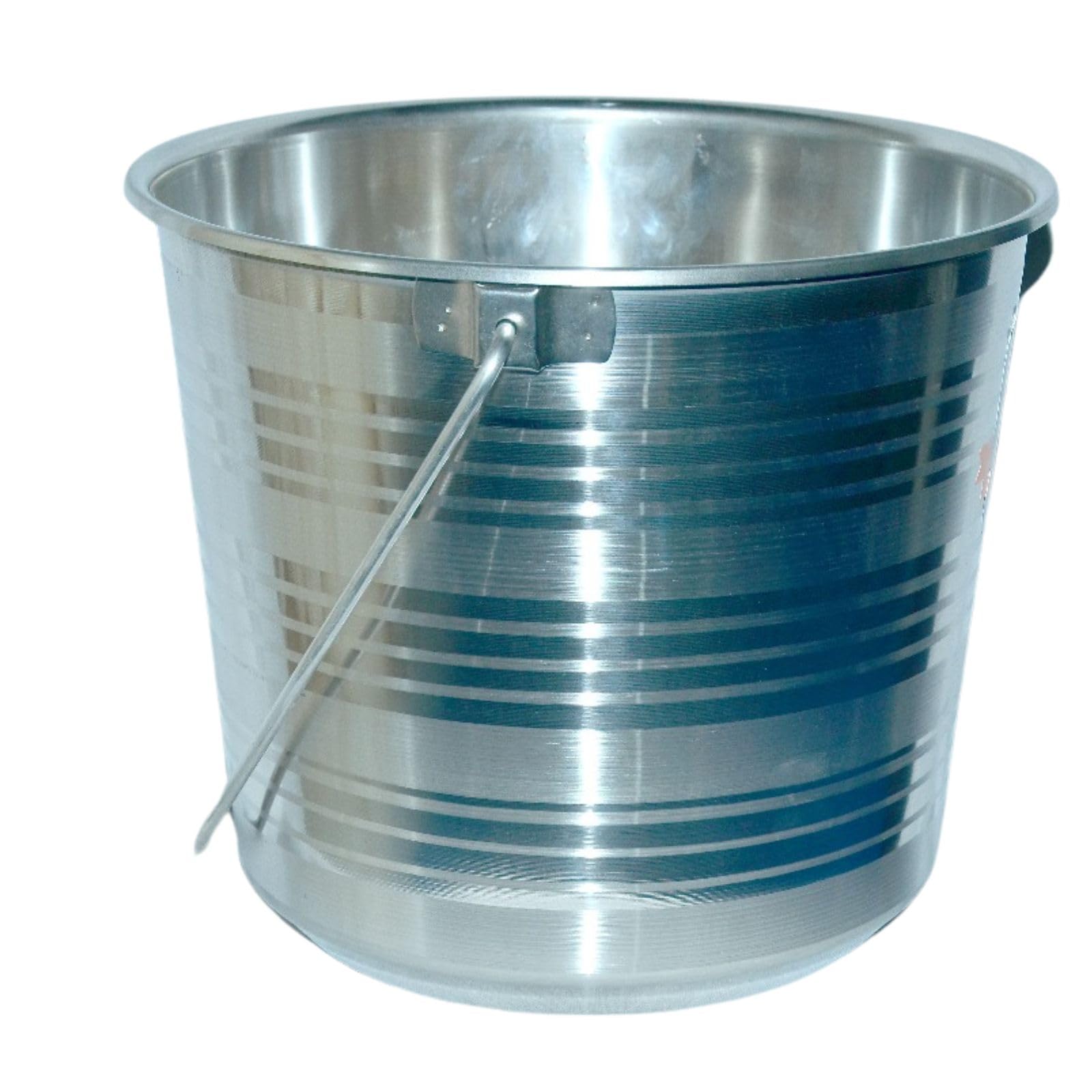 ASHA BARTHAN STORE Stainless Steel Non Joint Leak Proof Bucket Multipurpose Balti for Home (10 LTR) (B0CVL935ZR) Amazon Price History, Amazon Price Tracker