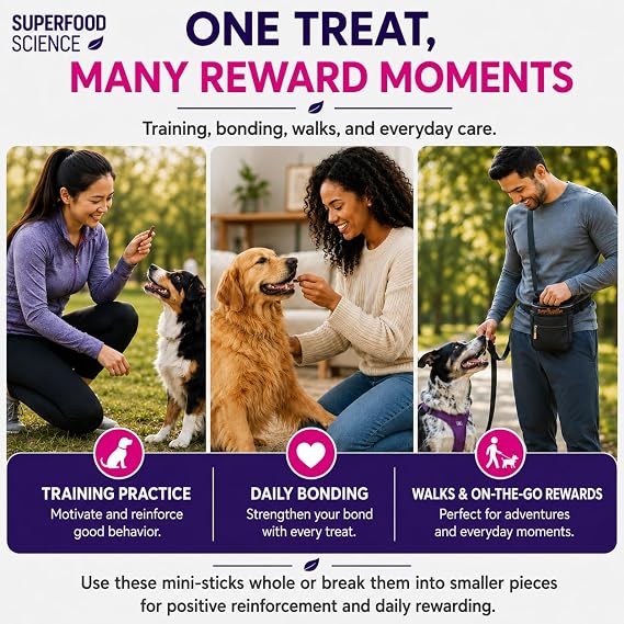 Organic Turkey Dog Treats Soft Chewy Jerky Small & Large Dog Training Bites