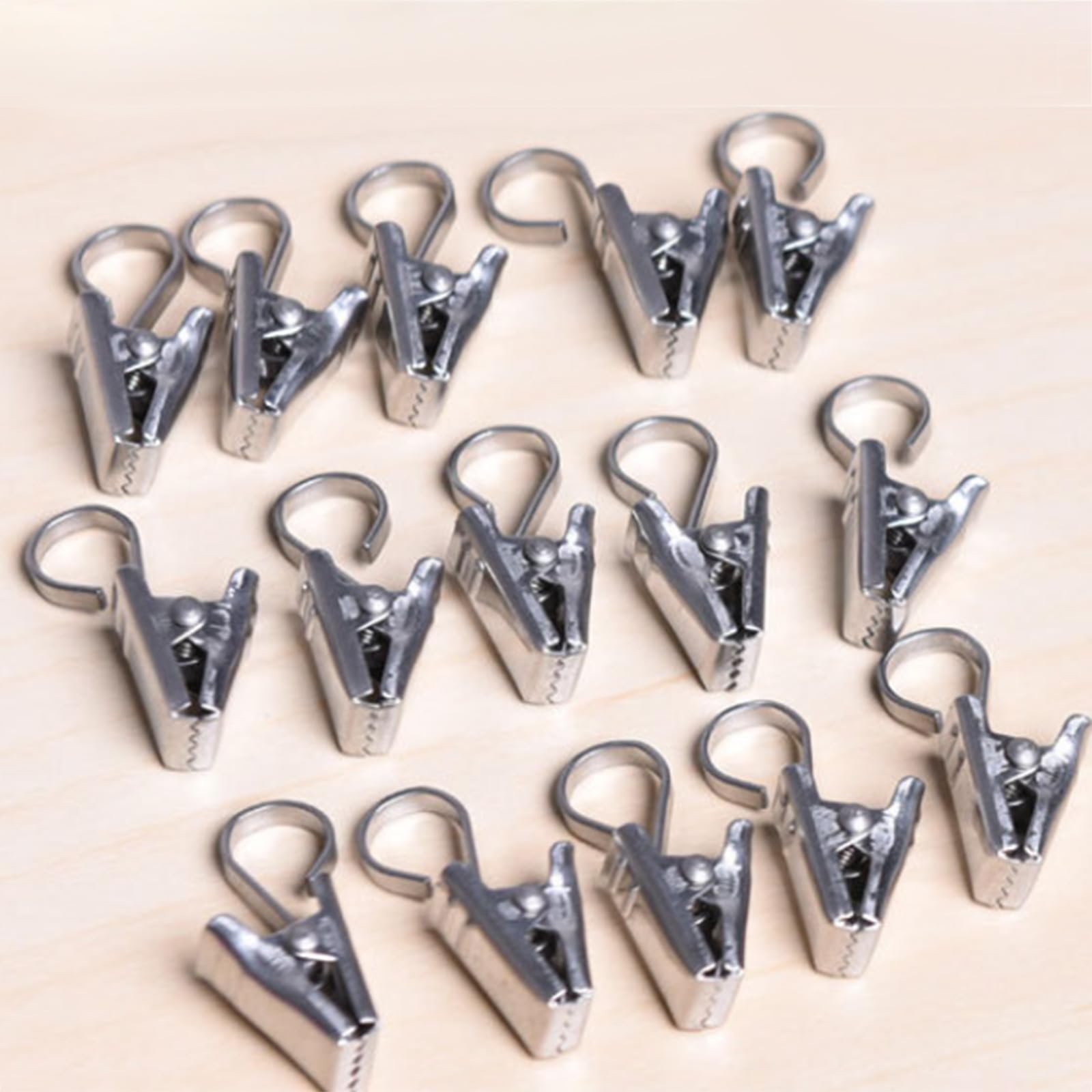Ganci per tende con clip Opzionale Pacchetto Ganci Ganci Clip Anelli per appendere Tende Anelli decorativi