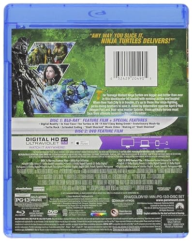 Miniatura 2 de Teenage Mutant Ninja Turtles 2014 Blu-ray