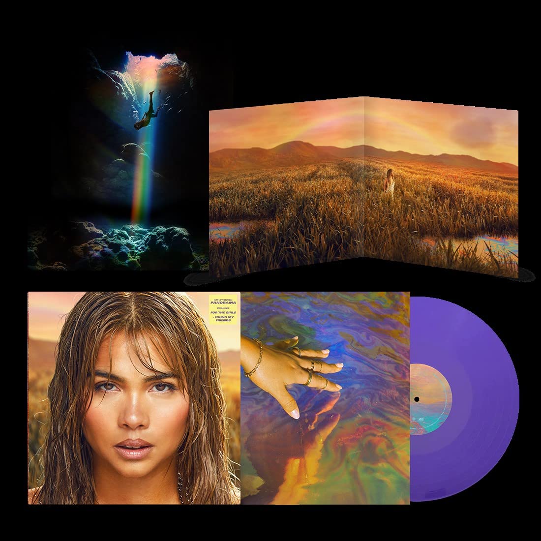 HAYLEY KIYOKO PANORAMA LIMITED EDITION GRAPE VINYL LP, NEW AND SEALED
