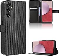 Vista 116 de Case for Honor X7a - Funda de piel sintética con tapa para Honor X7a RKY-LX2, color marrón