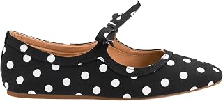 Corkys Footwear Hey Girl Layover 메리 제인 보우 플랫 - 스트랩이 달린 클래식 발레 플랫 - 앙증맞은 리본 디테일 - 가볍게 패딩 처리된 안창 - 편안한 드레스 업 또는 다운 슈즈 여성용