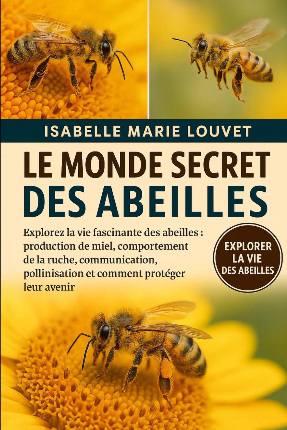 LE MONDE SECRET DES ABEILLES: Explorez la vie fascinante des abeilles : production de miel, comportement de la ruche, communication, pollinisation et comment protéger leur avenir