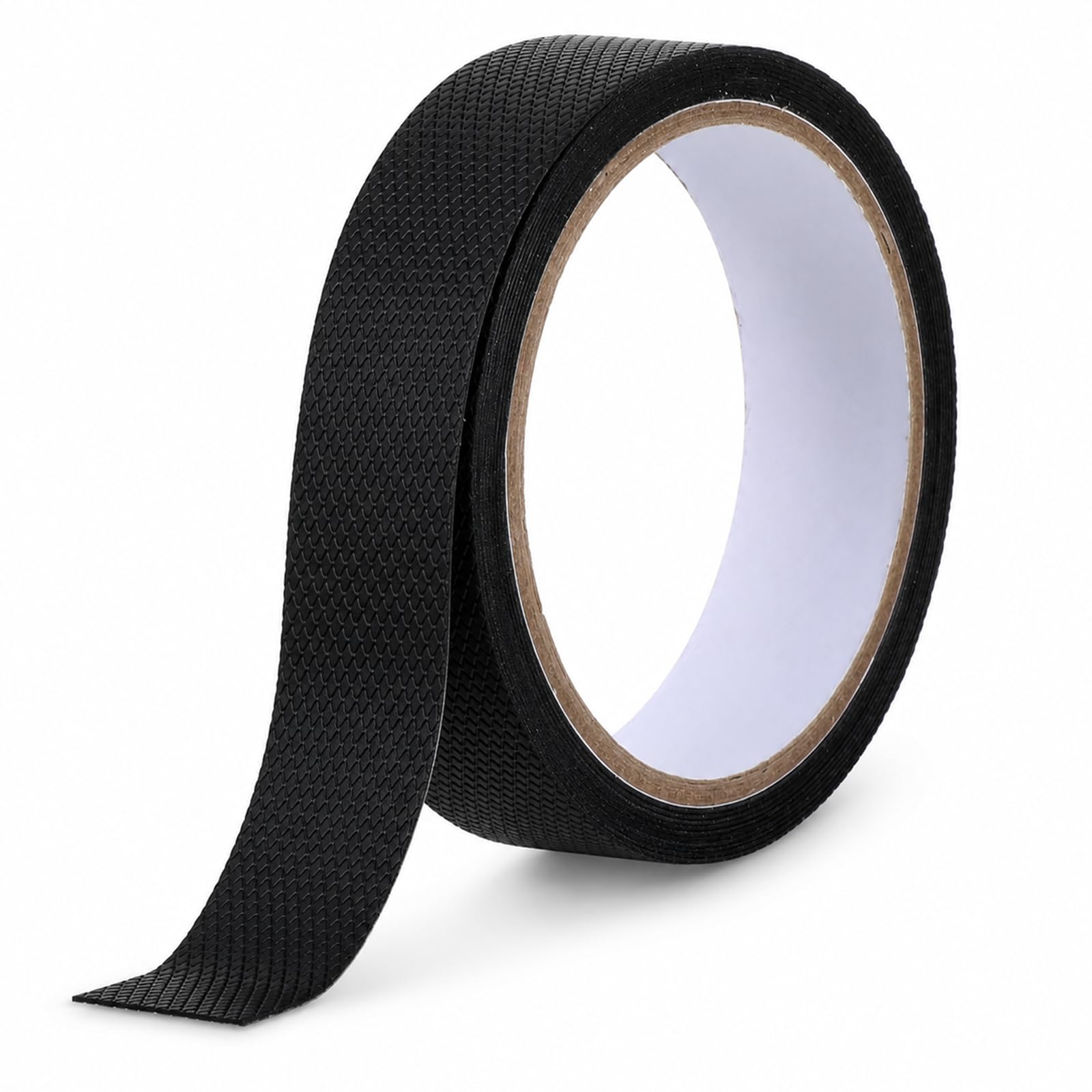 Grip Tape, 2.5CM x 5M Black Thin Strong Adhesive Rubber Handlebar Tape