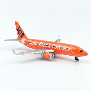 Jetstar Airplane Model, Die-cast Metal Planes Aircraft Suitable for Collection and Display