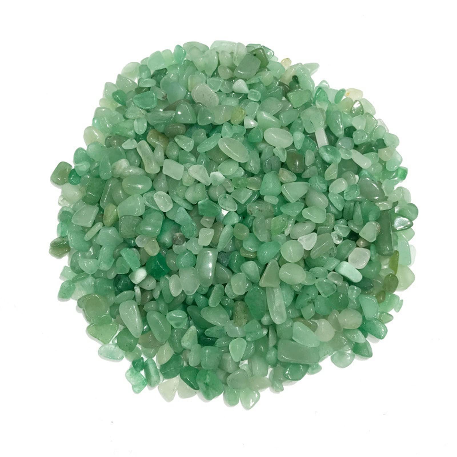 100g 4 Dimensioni Quarzo Naturale Quarzo schiacciato Ghiaia Pietra di Cristallo Acquario Vaso da Fiori Artigianato Fai da Te Decorazioni for la casa Collezioni di casa (Color : 100g 8-12mm)