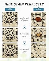 Vista 31 de AMOAMI Tapete de café absorbente con parte trasera de goma para secar platos para encimera de cocina, accesorios de bar para debajo de la cafetera