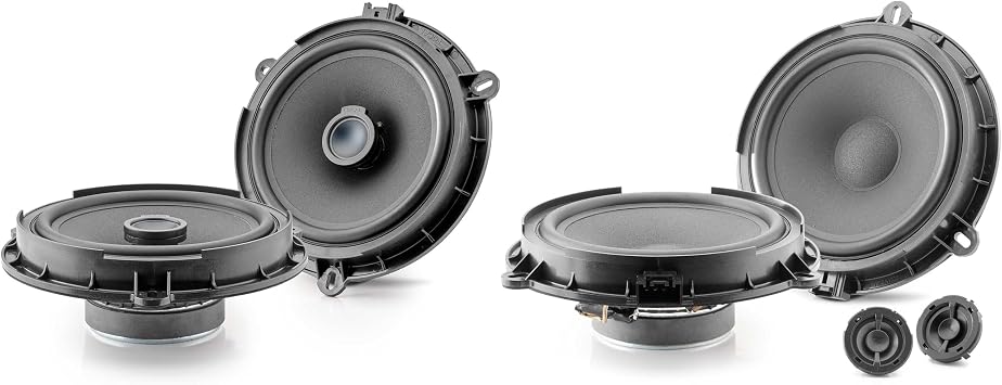 Focal Bundle 1 Pair of Focal IS165 2-Way 6.5 Component Kit and 1 Pair of Focal IC165 2-Way 6.5 Coaxial Kit