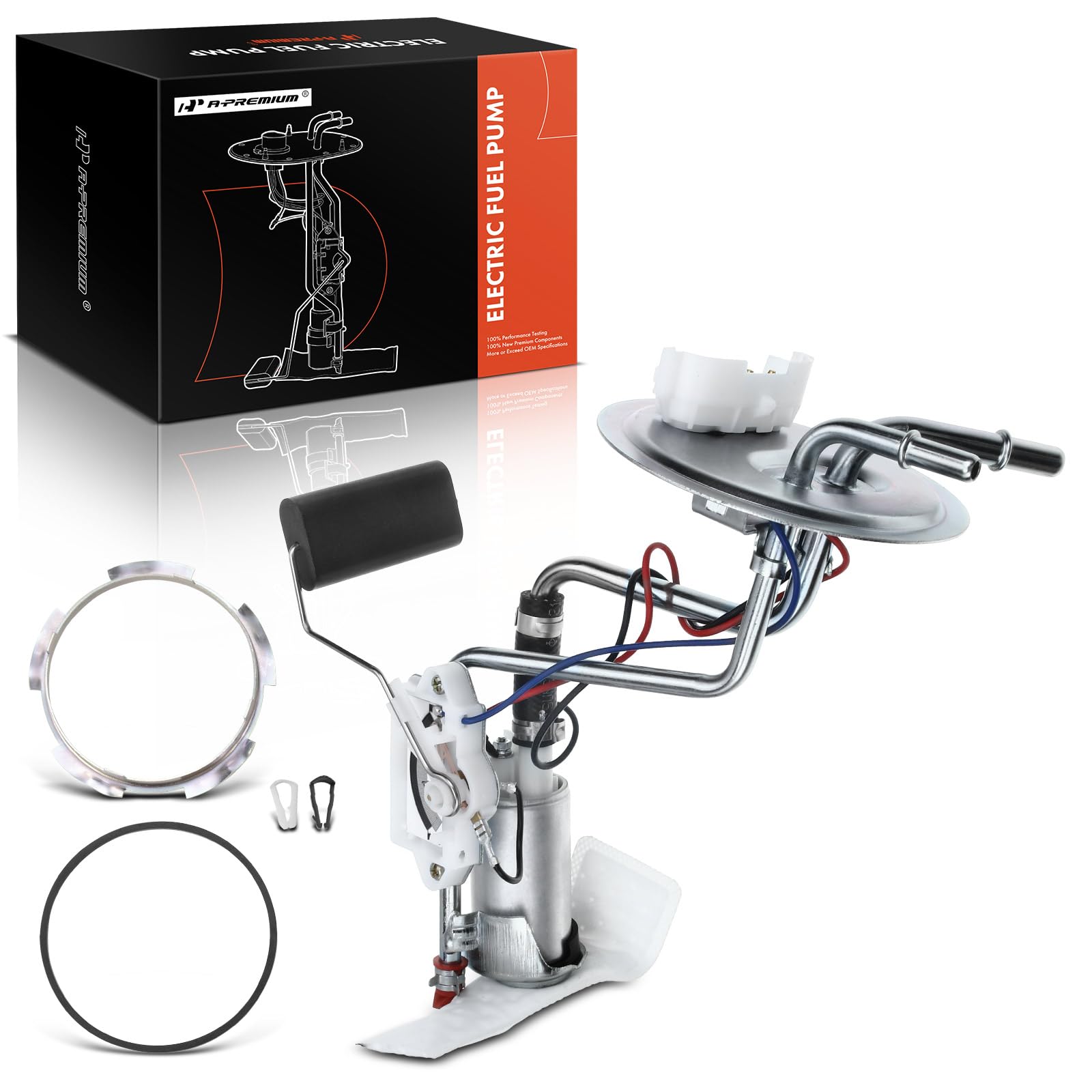 Front Fuel Pump Assembly Compatible With Ford Econoline 1986-1989 E-150 E250 E350