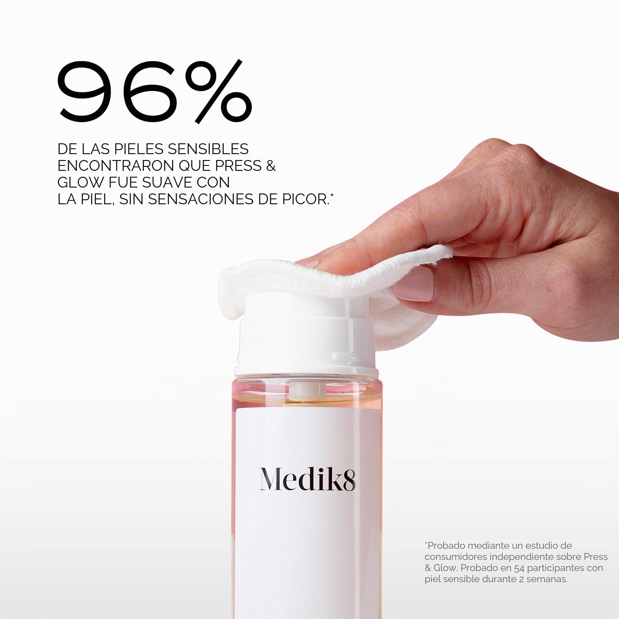 Medik8 Press & Glow, One size, Vanilla, 200 Mililitro