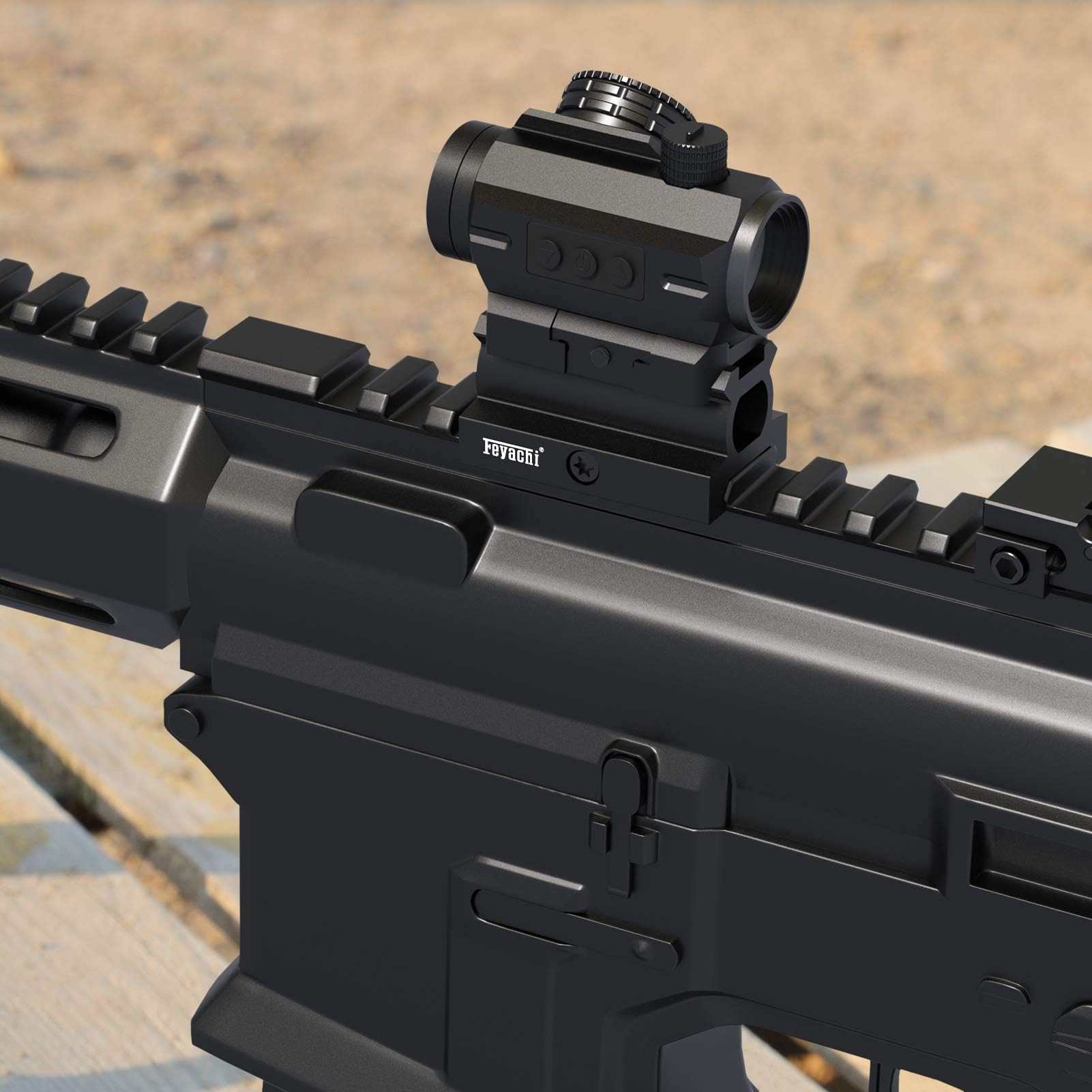 Feyachi Hohe Riser-Schienenhalterung 0.75/0.83/0.95 Zoll Höhe, Zielfernrohrhalterung Riser-Montage für 20mm Picatinny/Weaver-Schienen for Red Dot Visier, Zielfernrohr, and Optics