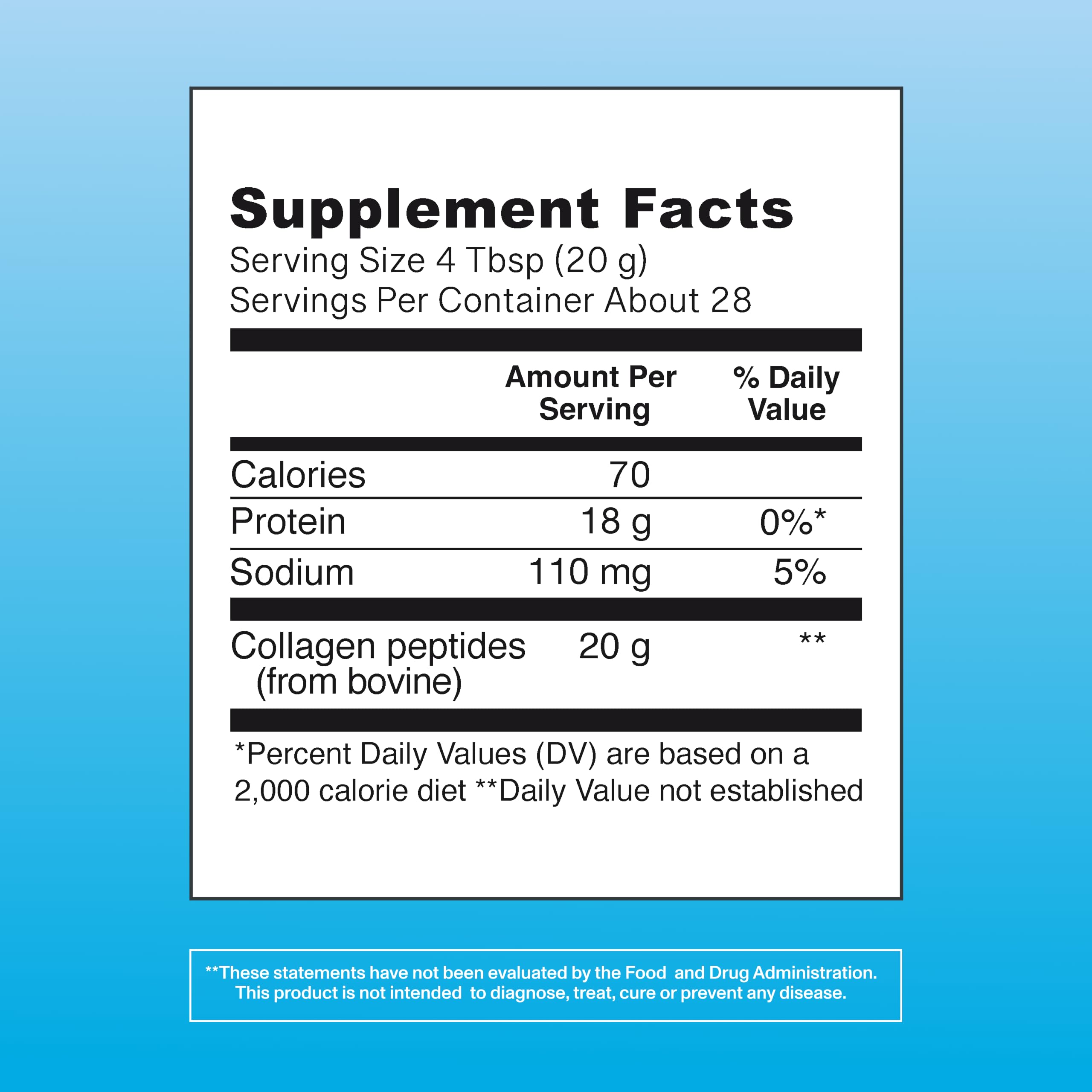 Vital Proteins Collagen Peptides Powder, Unflavored, 19.3oz — Amazon image 9
