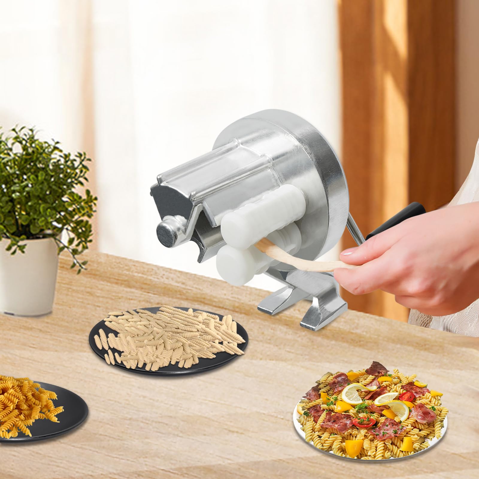 Macchina Per Pasta Manuale Per Tagliatelle E Fettuccine Fatte In