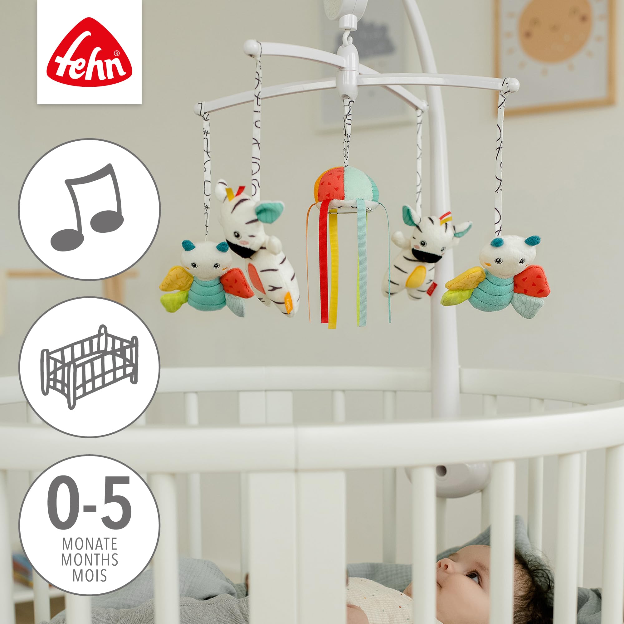 Image secondaire de Mobile Musical DoBabyDoo avec Berceuse de Mozart pour Bébé