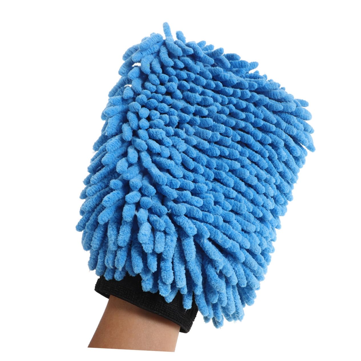 Guante de Microfibra para Lavado de Coches, 4 Piezas Absorbentes | Azul, para Mantenimiento Diario del Coche y Hogar, Protege las Manos y Es Suave Pintura Color Aleatorio