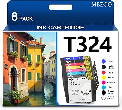 T324 Ink Cartridge High Yield Remanufactured for SureColor P400 Printer