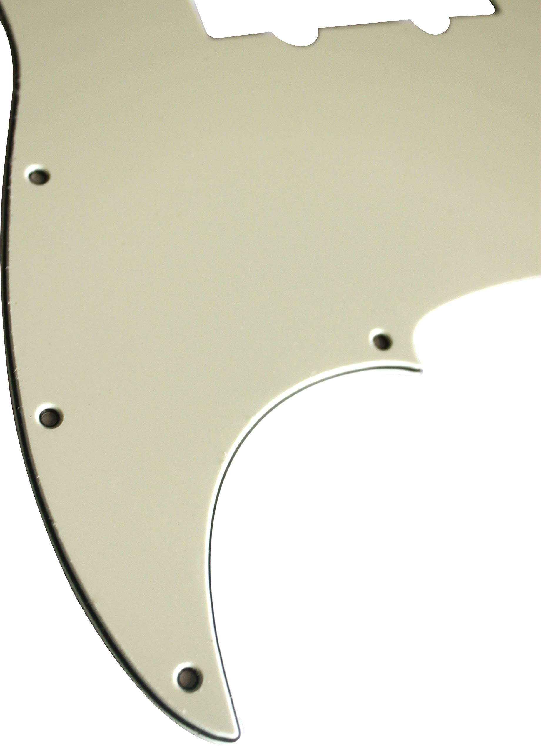 Electric Guitar Pickguard for Fender USA/Mexican 5 String Jazz Bass Style (3 Ply Mint Green)