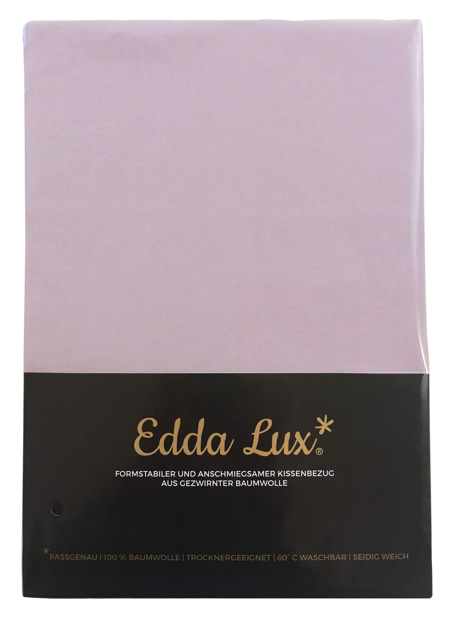 Taie D'oreiller Edda Lux Pour Tempur All-Around 60/56x50/48 Cm - 100% Coton Jersey, Couleur Lagune