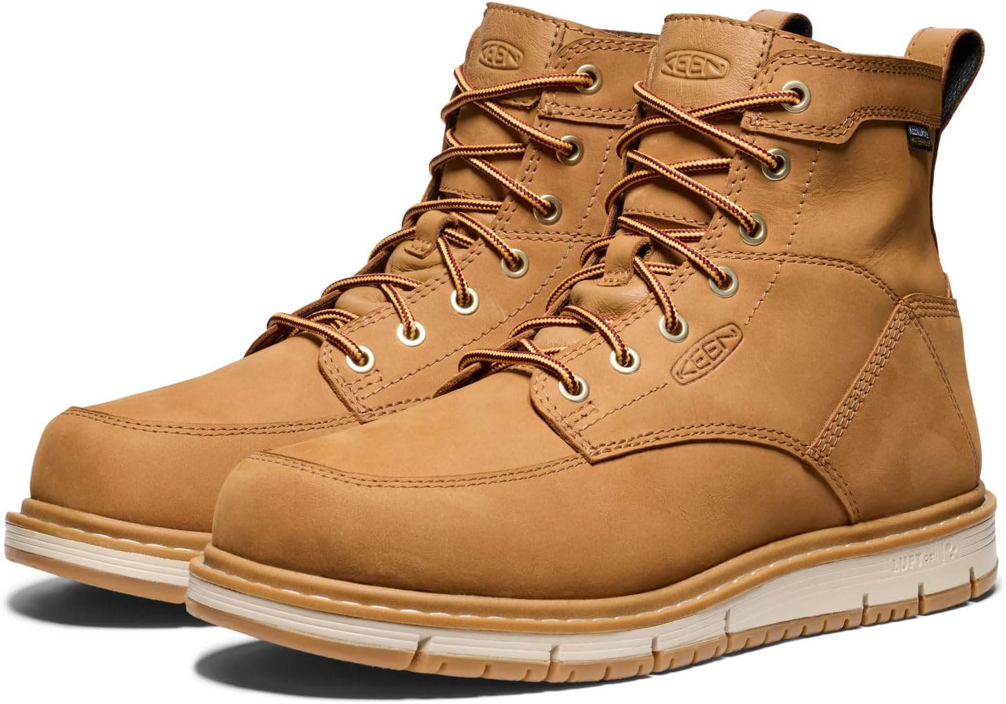 KEEN Utility Men's San Jose 6" Soft Toe Waterproof Wedge Work Boots - Image 5