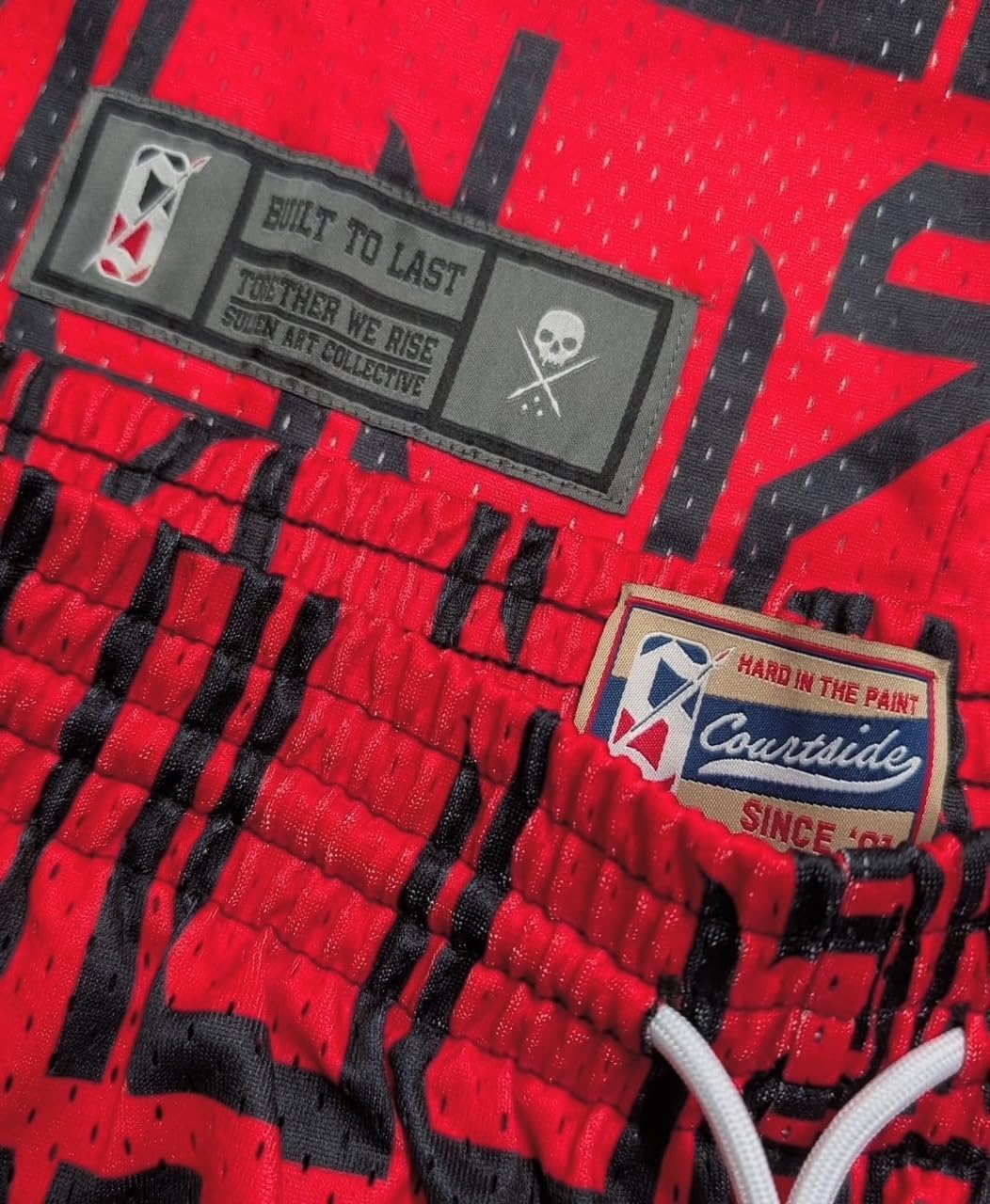 Sullen Men's Meas Tattoo Lifestyle Graphic Art Sleeveless Breathable Arm Ribbed Jersey Tank Red