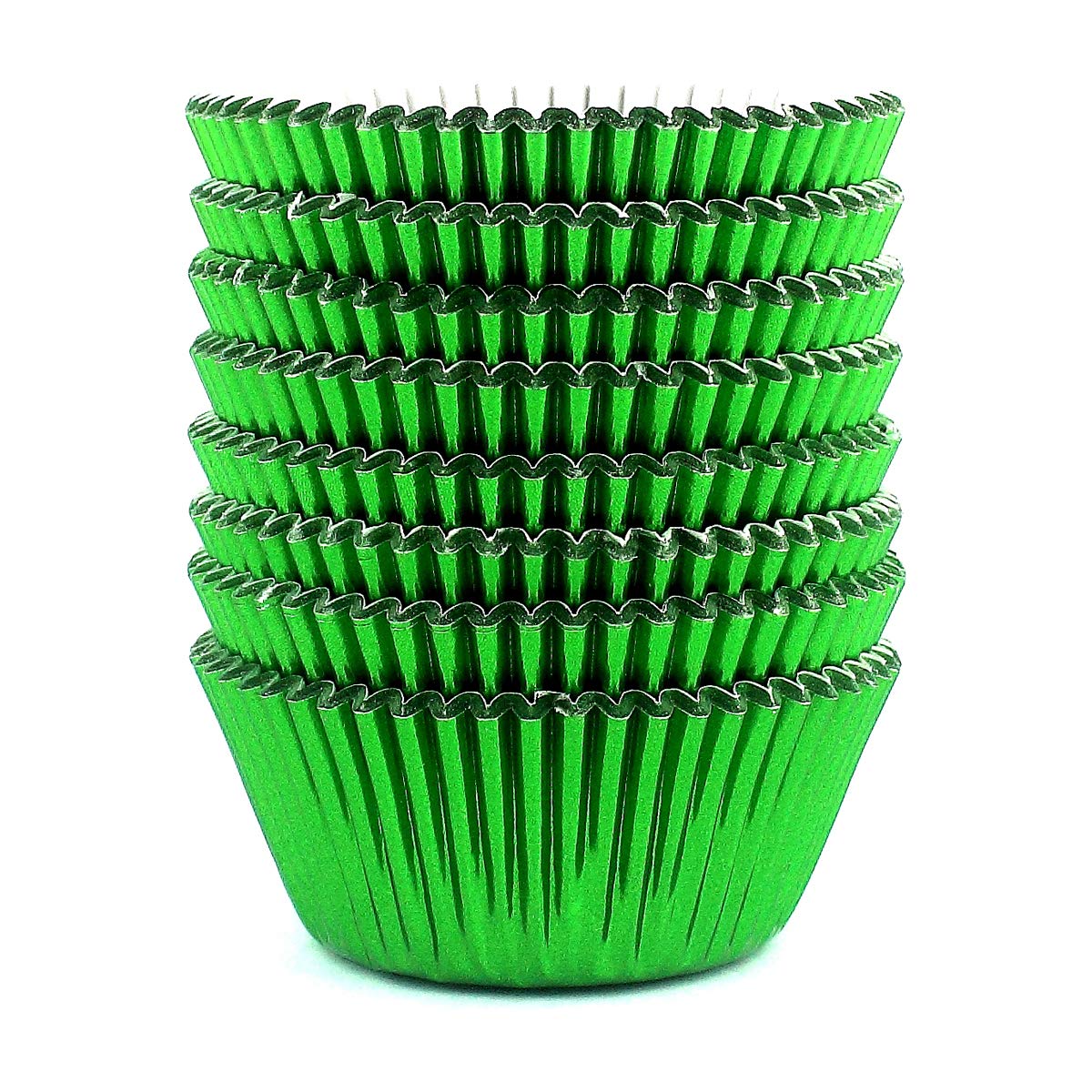 Eoonfirst Green Foil Cupcake Case Liners Baking Muffin Paper Cups 200Pcs