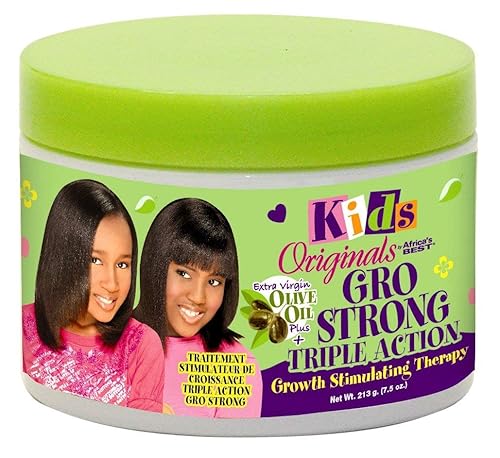 Miniatura 2 de Africas Best Kids Orig Gro Strong Therapy - Tarro de 7.5 onzas (7.5 fl oz)
