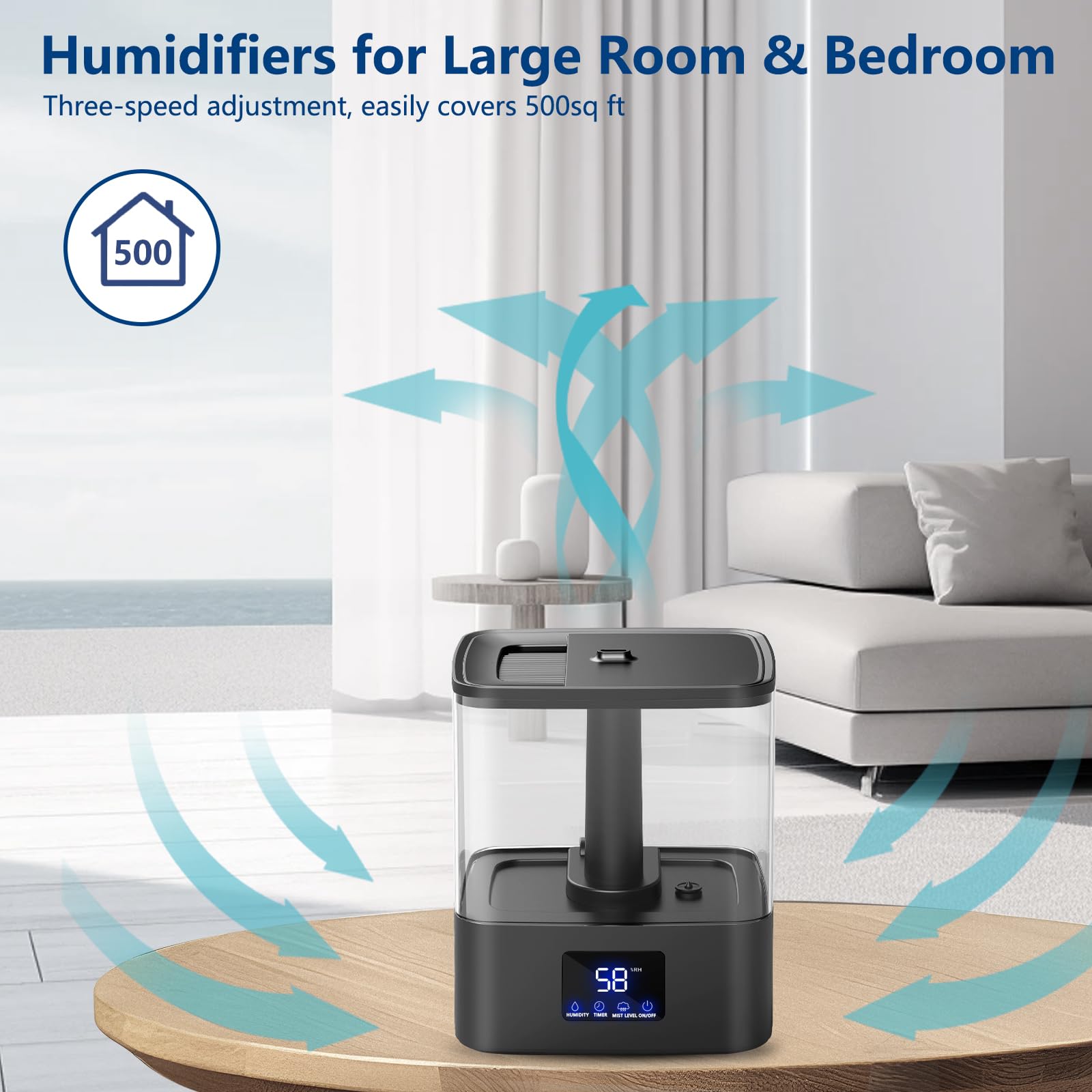 Amazon.com: KZF Humidifier for Bedroom, 6L Ultrasonic Cool Mist Amazon.com: KZF Humidifier for Bedroom, 6L Ultrasonic Cool Mist
