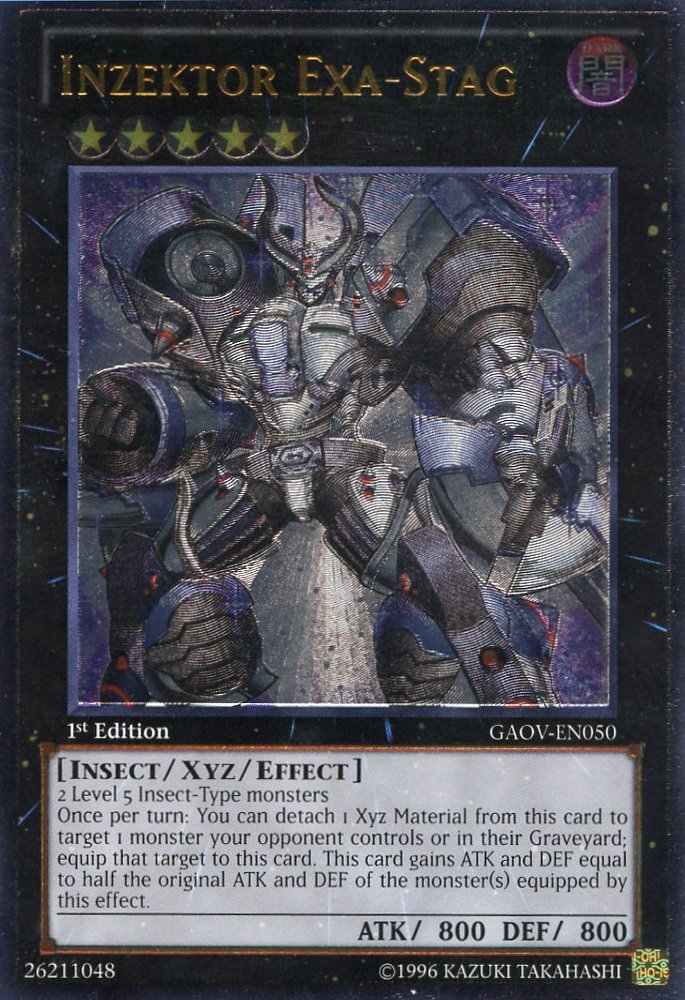 Carte Yu-Gi-Oh! - Inzektor Exa-Scarabée [ORCS-FR046