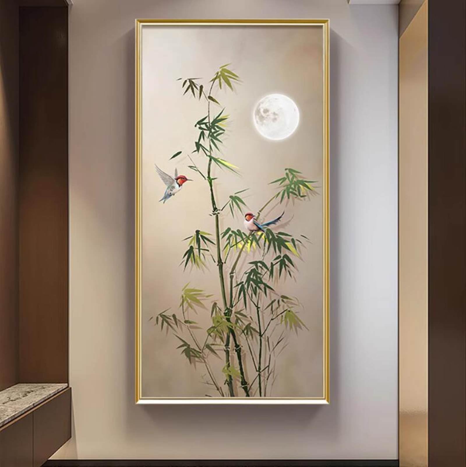 Oeuvre moderne de grande taille peinte à la main, peinture d'art premium sur toile