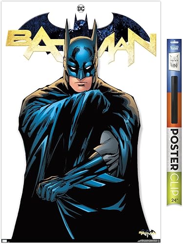 Miniatura 14 de Trends International DC Comics - Póster de pared de Batman Feature Series, 14.72 x 22.37 pulgadas, versión enmarcada en bronce Versión con marco