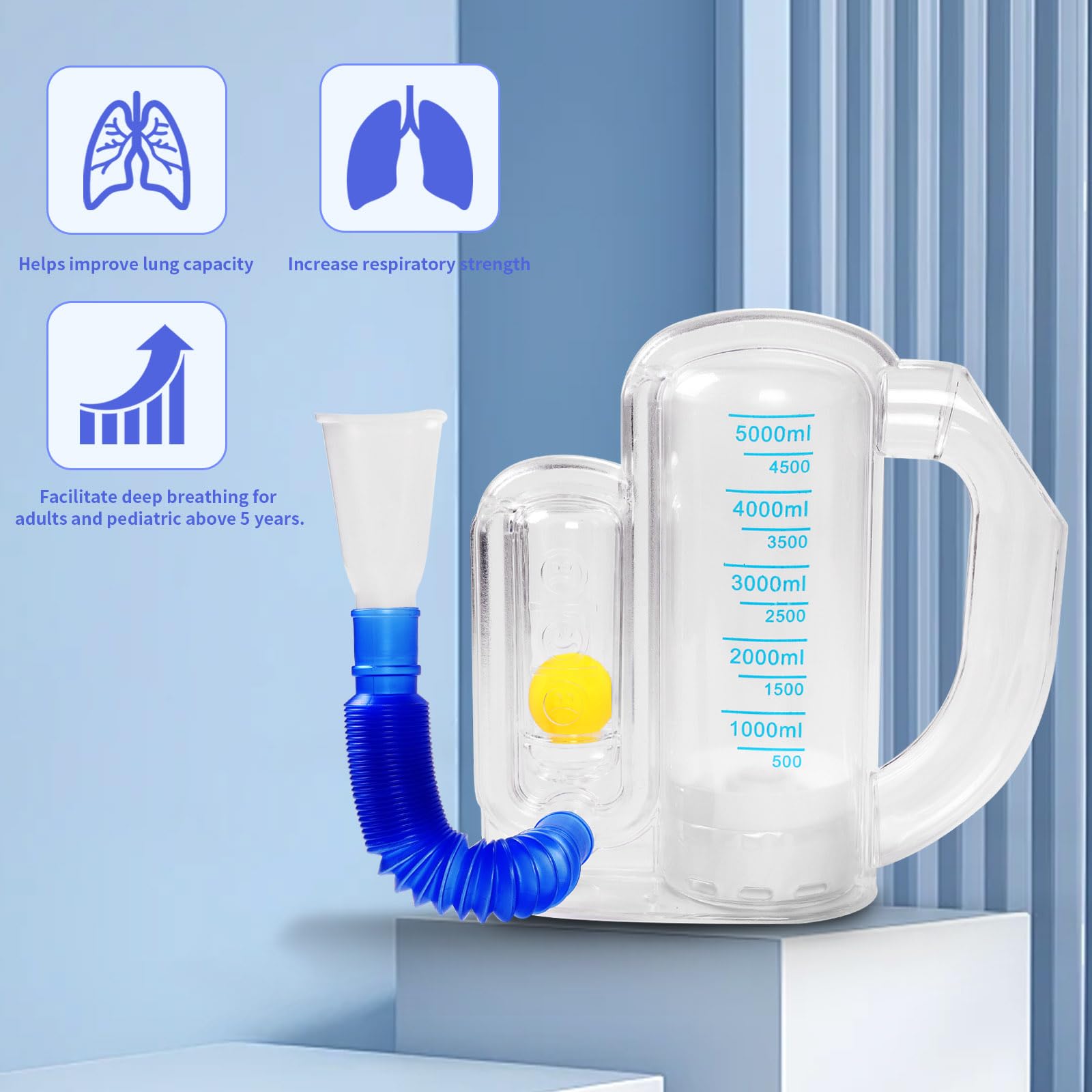 Incentive Spirometer (WHITE01)