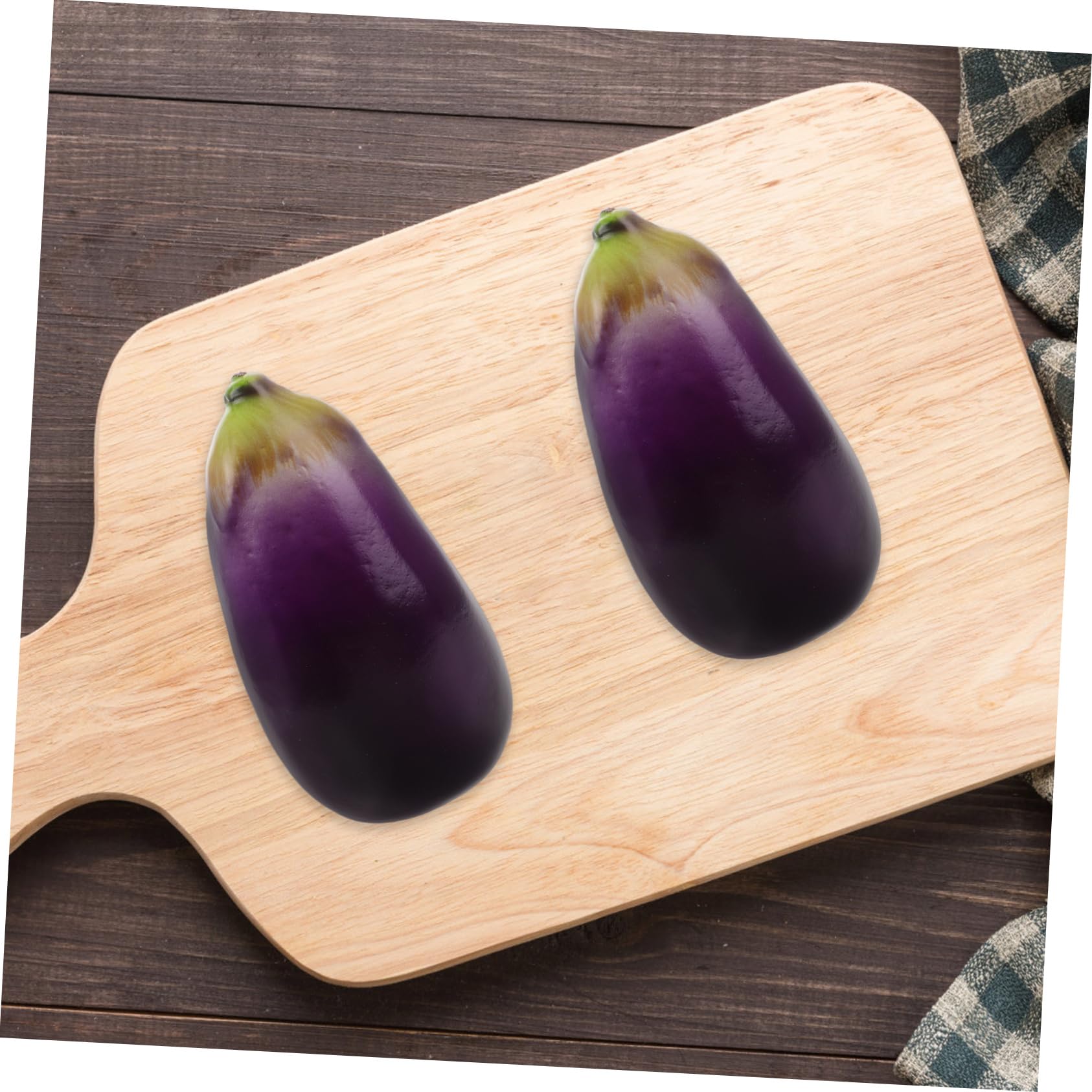 Cabilock 3 Sätze Simulation Aubergine Pflanzendekorationen Gemüse Für Pflanzen Realistische Aubergine Modelle Gefälschte Auberginendekoration Pflanzliche Requisiten Schaum 6 Stück * 3